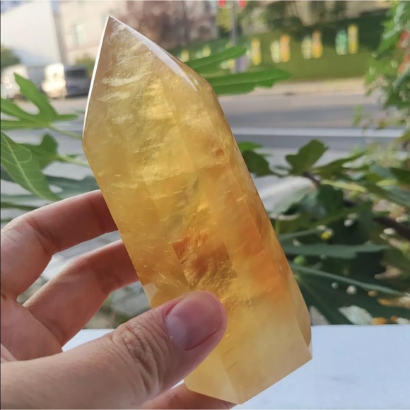 Jewelry - 400 g natural yellow Calcite gemstone